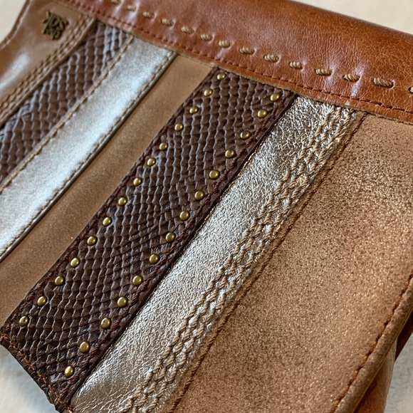 The Sak Indio leather satchel Tabacco Ribbon bag - Picture 14 of 15